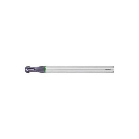 Garant Master Steel Solid Carbide Ball Nose End Mill, TiAlN Coated, 10 mm 207246 10